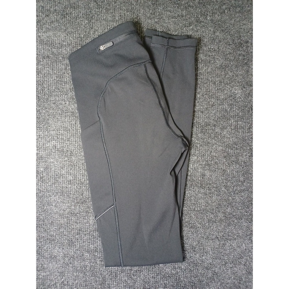 Lululemon Womens Size 2 Black Ankle Leggings Pockets
